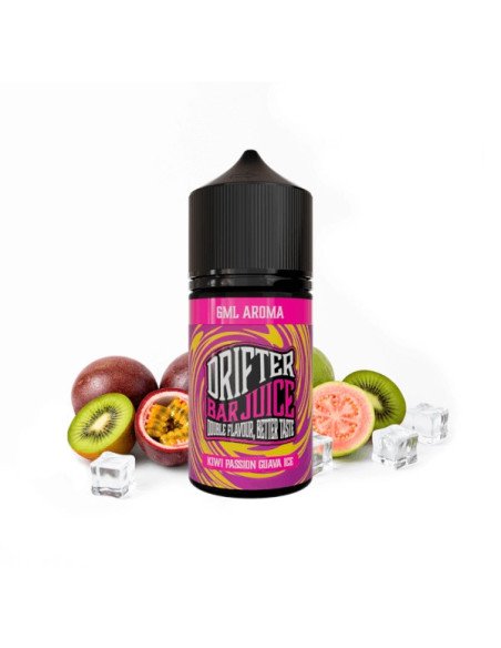 Kiwi Passion Guava Ice - Drifter Bar Mini Longfill 6ml
