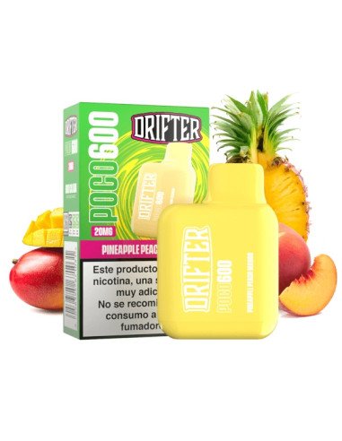 Vaper Desechable Pineapple Peach Mango 600 puff - Drifter Poco