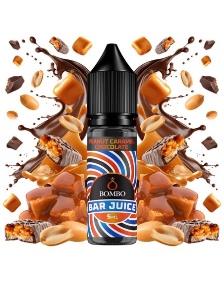 Peanut Caramel Chocolate - Bombo Bar Juice Mini Longfill 5ml