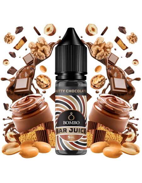 Nutty Chocolate Mini Longfill Bombo 5 ml | Vapesence