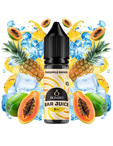 Aroma Pineapple Papaya Ice - Bombo Bar Juice Mini Longfill 5ml