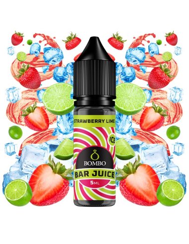 Strawberry Lime Ice - Bombo Bar Juice Mini Longfill 5ml