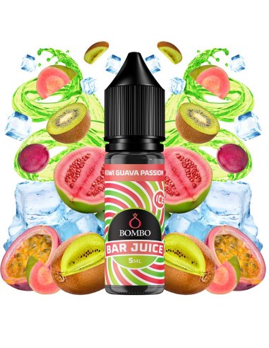 Kiwi Guava Passion Ice - Bombo Bar Juice Mini Longfill 5ml