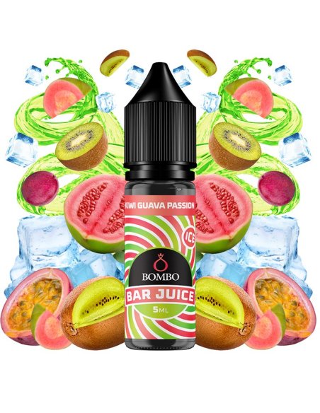 Kiwi Guava Passion Ice - Bombo Bar Juice Mini Longfill 5ml