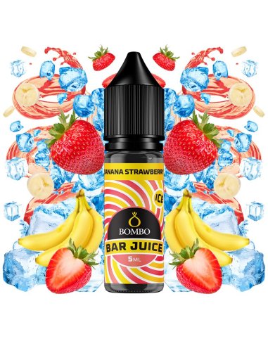 Banana Strawberry Ice - Bombo Bar Juice Mini Longfill 5ml