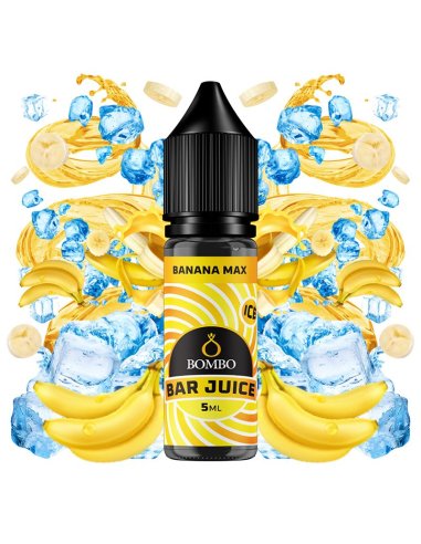 Banana Max Ice - Bombo Bar Juice Mini Longfill 5ml