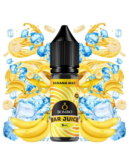 Banana Max Ice - Bombo Bar Juice Mini Longfill 5ml