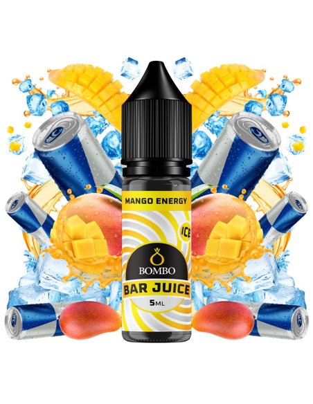 Mango Energy Ice - Bombo Bar Juice Mini Longfill 5ml