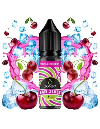Triple Cherry Ice Mini Longfill Bombo 5 ml | Vapesence