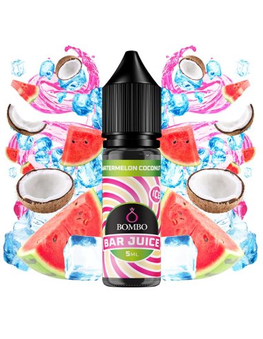 Watermelon Coconut Ice - Bombo Bar Juice Mini Longfill 5ml