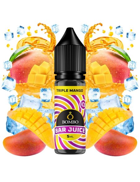 Triple Mango Ice - Bombo Bar Juice Mini Longfill 5ml