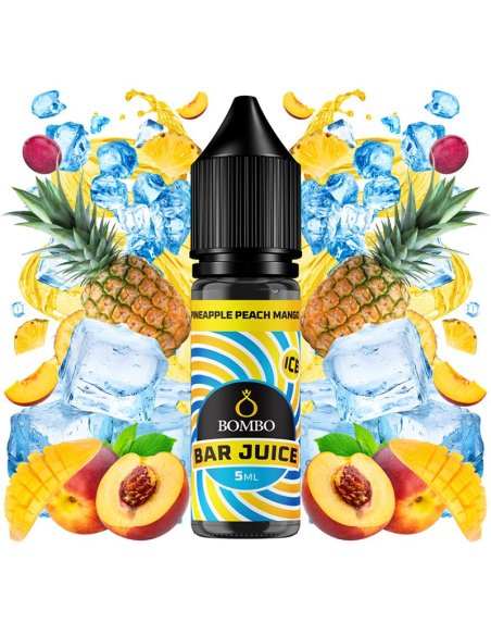 Pineapple Peach Mango Ice - Bombo Bar Juice Mini Longfill 5ml