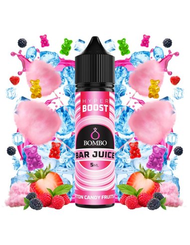 Cotton Candy Fruits Ice - Bombo Bar Juice Hyper Boost Longfill 5ml