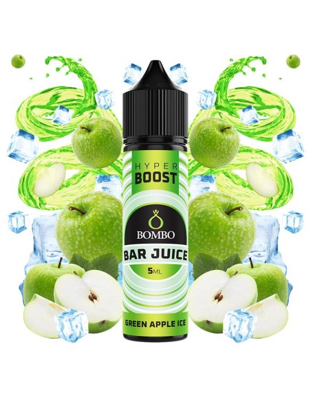 Green Apple Ice Hyper Boost Bombo 5 ml | Vapesence