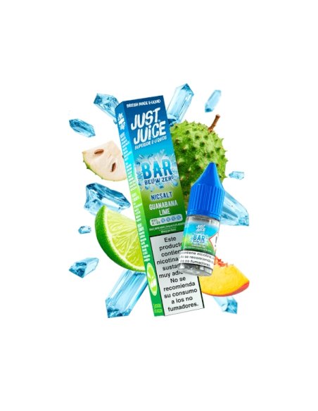Guanabana and Lime​​​​​​​ - Just Juice Below Zero Salts 10ml