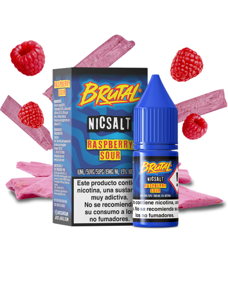 Brutal Salts By Just Juice Raspberry Sour 10ml
