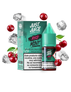 Red - Just Juice Mint Range Salts 10ml