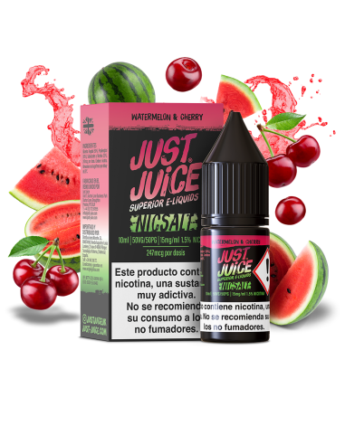 Watermelon & Cherry - Just Juice Iconic Fruit Nic Salt 10ml