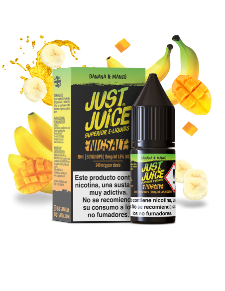 Banana & Mango - Just Juice Iconic Fruit Salts 10ml