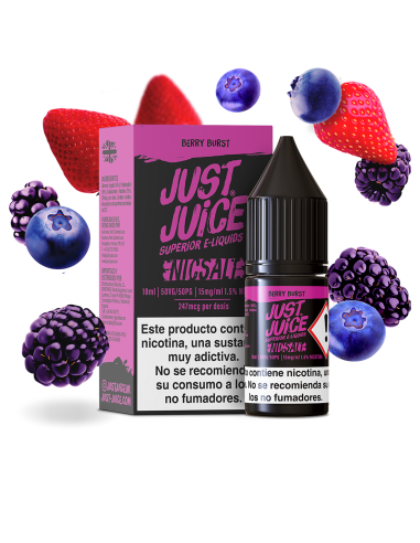 Berry Burst - Just Juice Nic Salts 10ml
