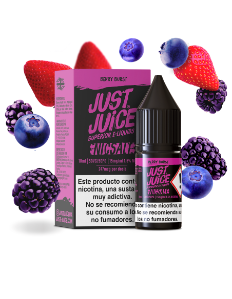 Berry Burst - Just Juice Nic Salts 10ml