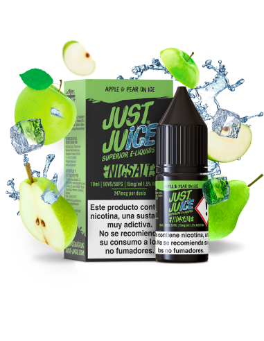Apple & Pear On Ice - Just Juice Nic Salt 10ml