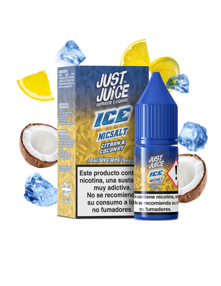 Citron Coconut - Just Juice Ice Nic Salts 10ml