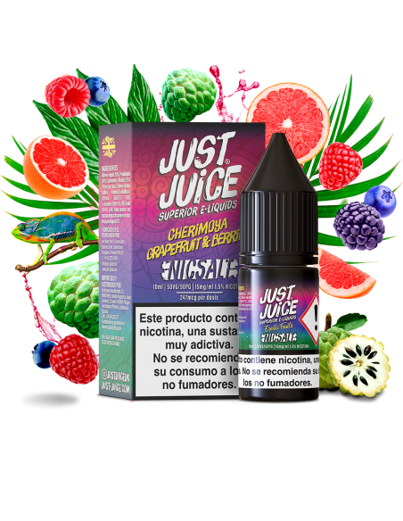 Cherimoya, Grapefruit & Berries - Just Juice Nic Salts Exotic Fruit...