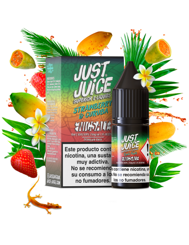 Strawberry & Curuba - Just Juice Nic Salts Exotic Fruits 10ml