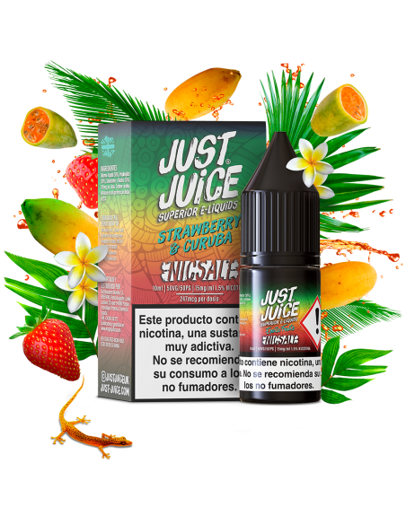 Strawberry & Curuba - Just Juice Nic Salts Exotic Fruits 10ml