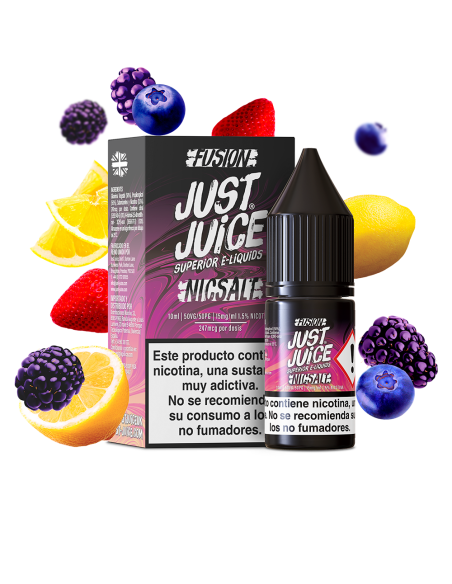Berry Burst Lemonade - Just Juice Nic Salts Fusion 10ml