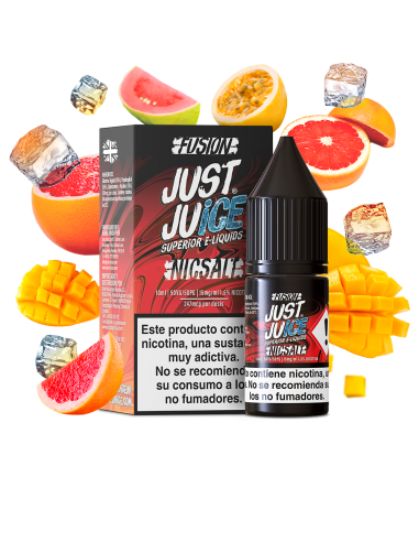 Blood Orange Mango On Ice - Just Juice Nic Salt Fusion 10ml