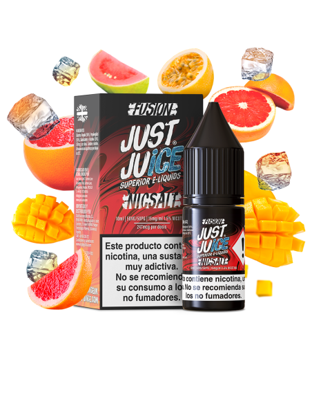 Blood Orange Mango On Ice - Just Juice Nic Salt Fusion 10ml