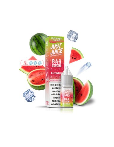 Watermelon Ice 10ml - Just Juice Bar Salts