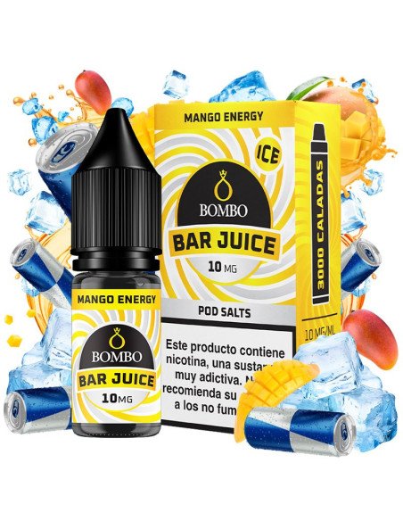 Mango Energy Ice 10ml - Bombo Bar Juice