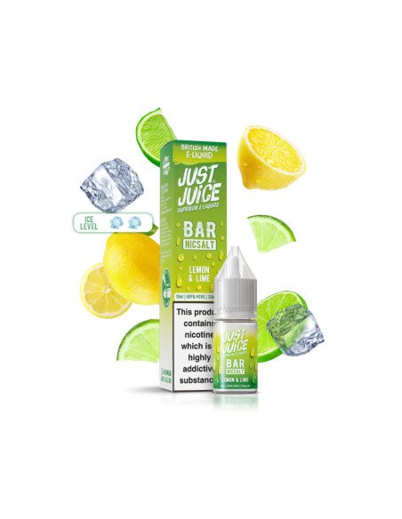 Lemon Lime - Just Juice Bar Salts 10ml