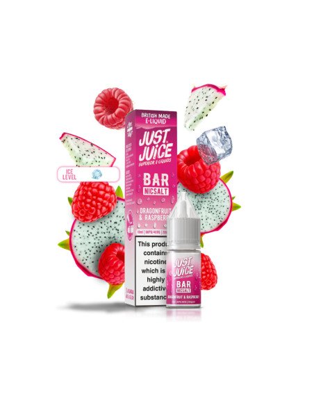 Dragon Fruit Raspberry 10ml - Just Juice Bar Salts