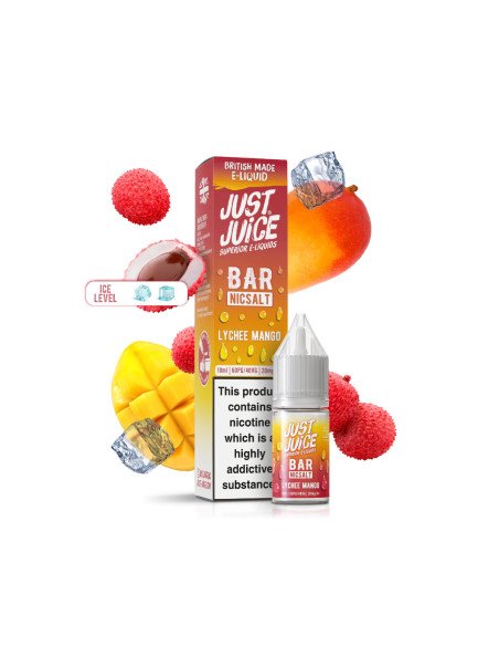 Lychee Mango 10ml - Just Juice Bar Salts