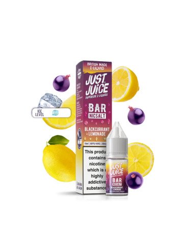 Blackcurrant Lemonade 10ml - Just Juice Bar Salts