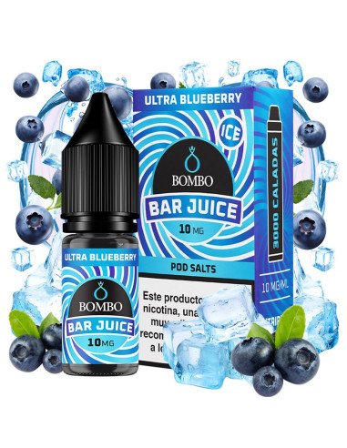 Ultra Blueberry Ice- Bombo Bar Juice 10ml