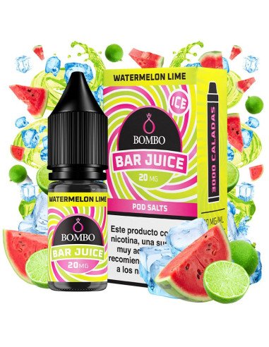Watermelon Lime Ice Sales de Nicotina Bombo 10ml – Vapesence.es