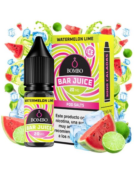 Watermelon Lime Ice Sales de Nicotina Bombo 10ml – Vapesence.es
