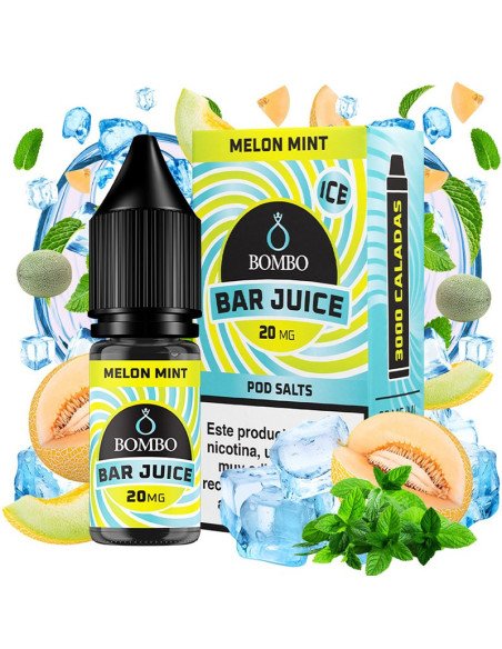 Melon Mint Ice Sales de Nicotina Bombo 10ml – Vapesence.es