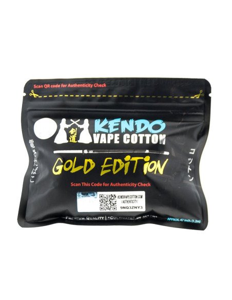 Algodón Kendo Vape Gold Edition – VapEsence.com