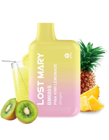 Pod Piña Kiwi Lemonade – Lost Mary BM600S – VapEsence.com