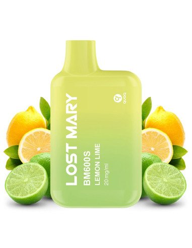 Pod Lemon Lime – Lost Mary BM600S – VapEsence.com