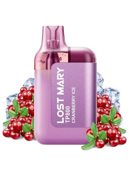 Lost Mary TP800 Cranberry Ice 20mg – Vapesence.es