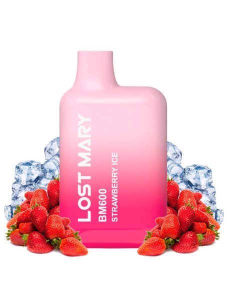 Pod Desechable Lost Mary Strawberry Ice 20mg – VapEsence.com