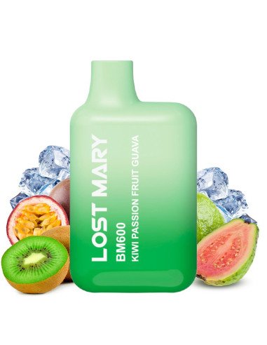 Pod Desechable Lost Mary Kiwi Passionfruit Guava 20mg – VapEsence.com