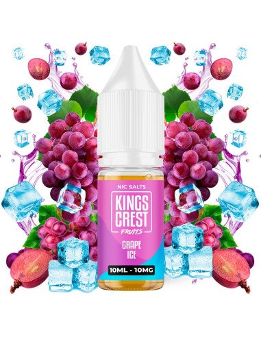 Grape Ice- Kings Crest Salts 10ml